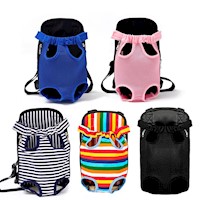 Mochila Canguro Rayas Multicolor - M